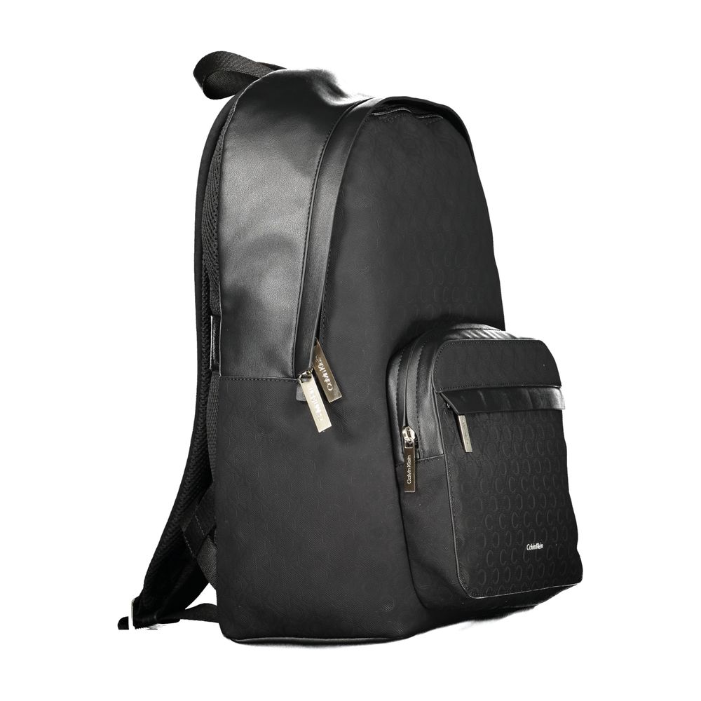 Calvin Klein Schwarzer Polyester Herren Rucksack