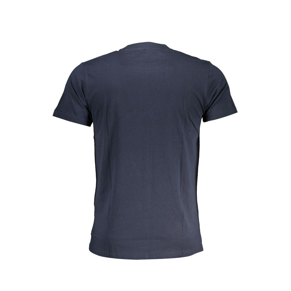 Blaues Baumwoll-T-Shirt der Cavalli-Klasse