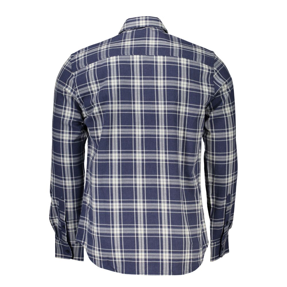 North Sails Herrenhemd aus blauer Baumwolle