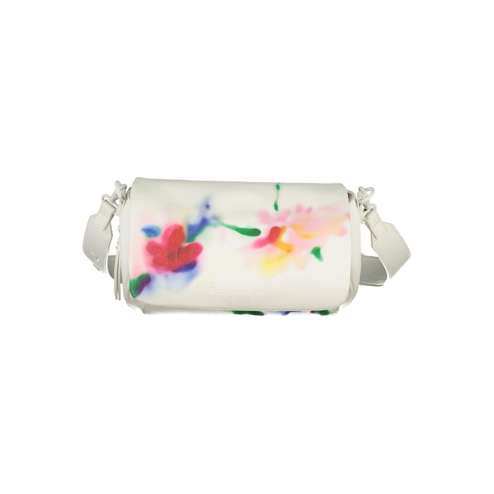 Desigual – Weiße Handtasche aus Polyethylen
