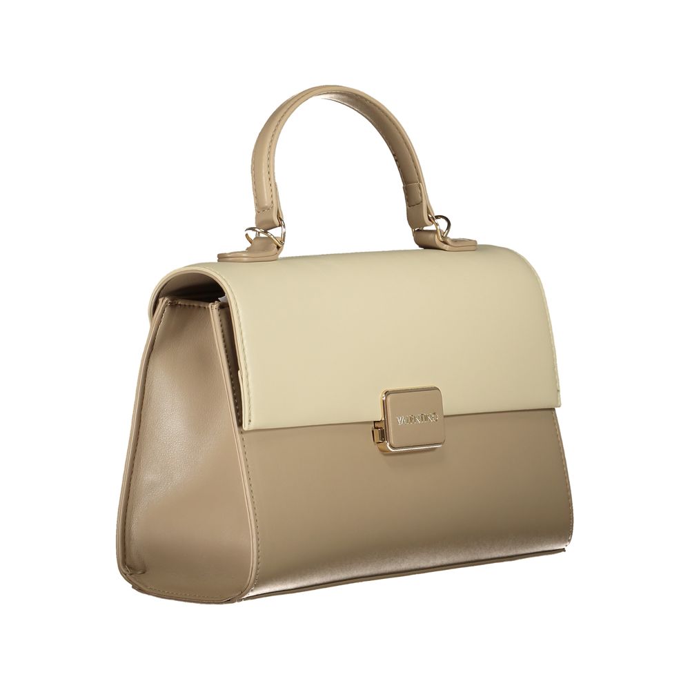 Mario Valentino Beige Polyethylen Damen Handtasche