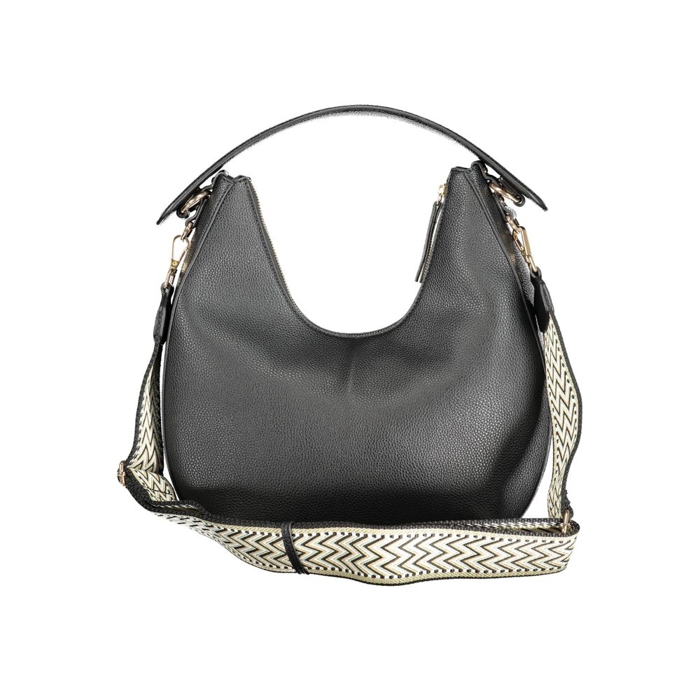Mario Valentino Schwarze Polyethylen-Handtasche