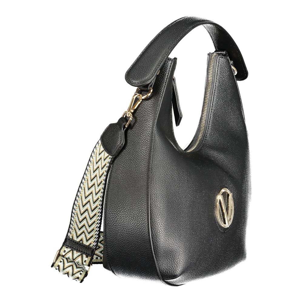 Mario Valentino Schwarze Polyethylen-Handtasche