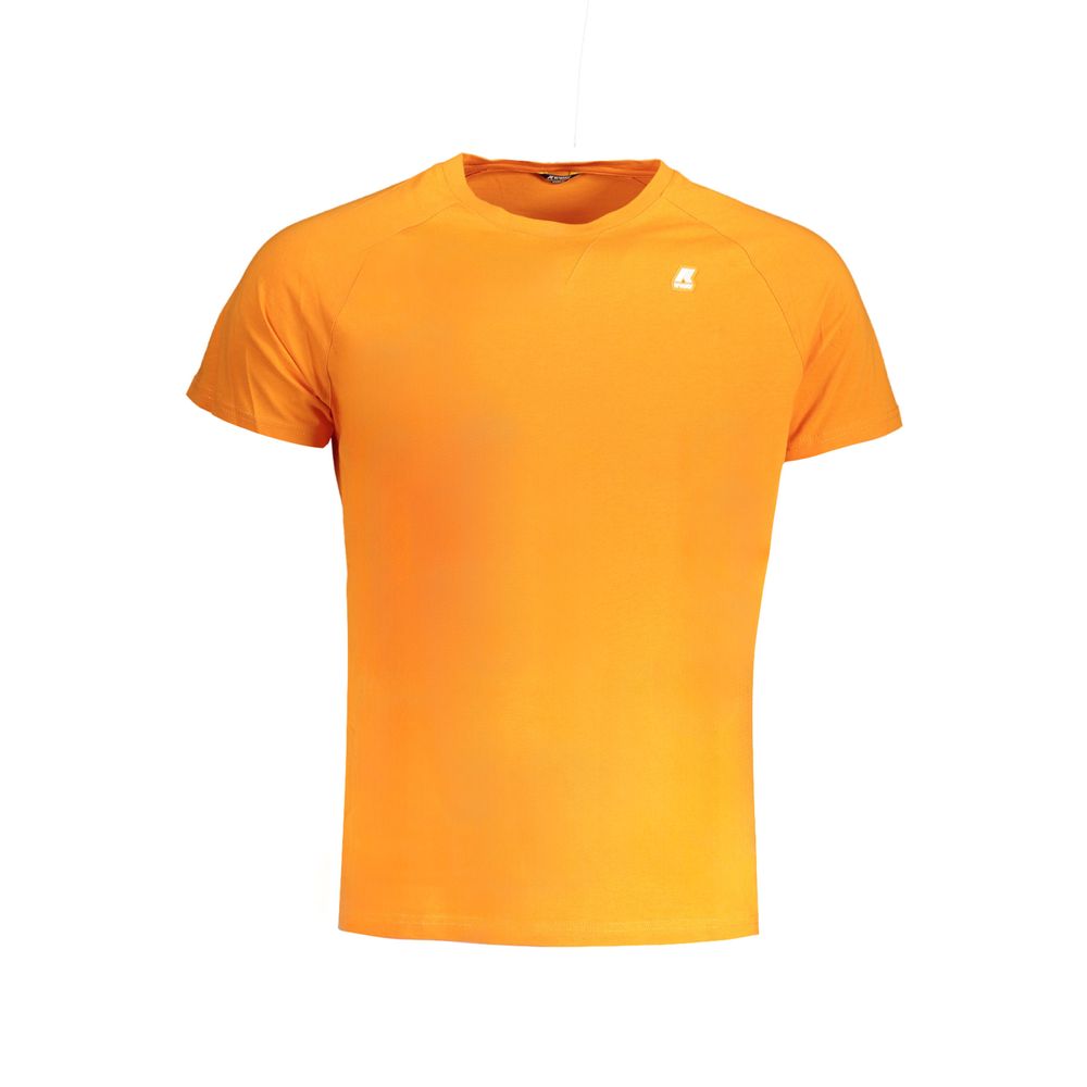 K-WAY Orangefarbenes Baumwoll-T-Shirt