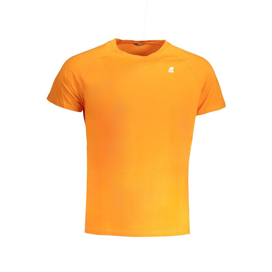 K-WAY Orangefarbenes Baumwoll-T-Shirt