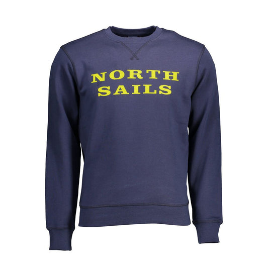 North Sails Herrenpullover aus blauer Baumwolle