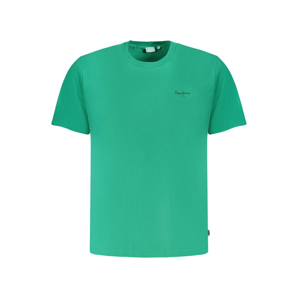Grünes Baumwoll-T-Shirt von Pepe Jeans
