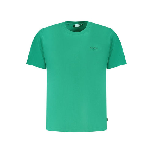 Grünes Baumwoll-T-Shirt von Pepe Jeans