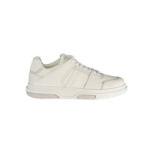 Tommy Hilfiger – Weiße Leder-Sneaker für Herren