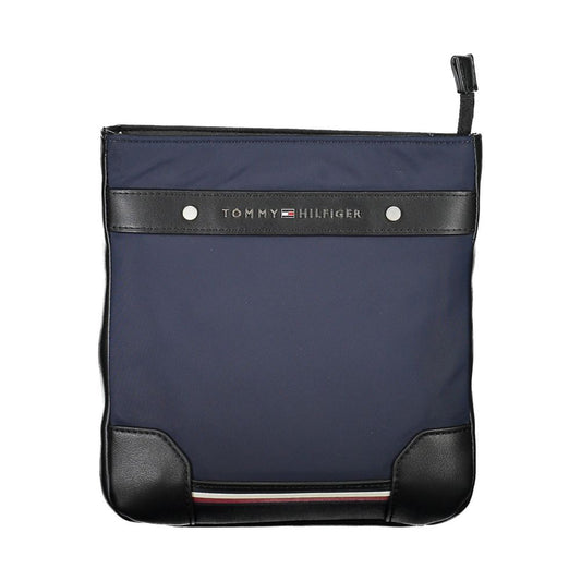 Tommy Hilfiger – Blaue Polyester-Umhängetasche für Herren