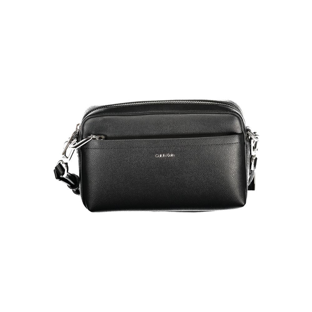Calvin Klein Damenhandtasche aus Polyethylen, Schwarz