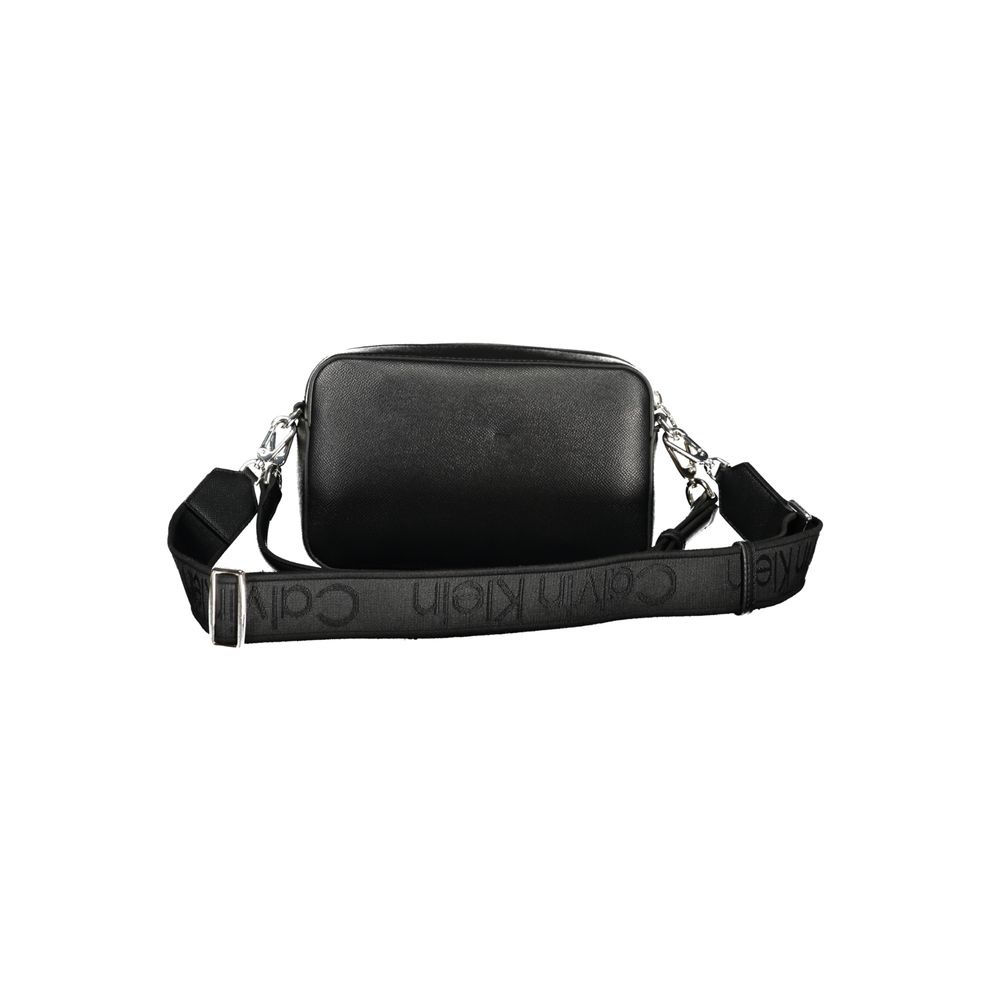 Calvin Klein Damenhandtasche aus Polyethylen, Schwarz
