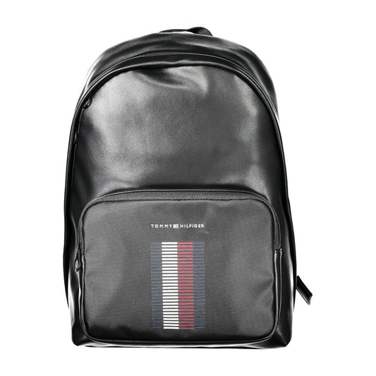 Tommy Hilfiger – Schwarzer Polyethylen-Rucksack für Herren