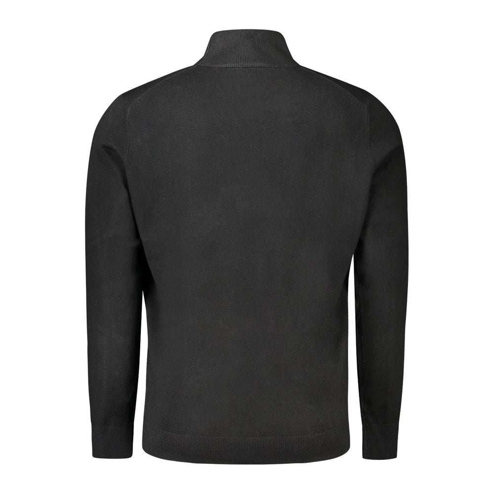 Norwegen 1963 Schwarzer Polyamid-Herrenpullover