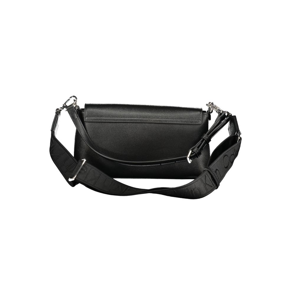 Calvin Klein Damenhandtasche aus Polyethylen, Schwarz