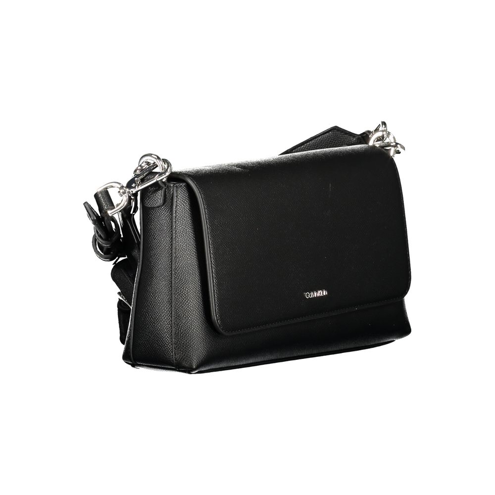 Calvin Klein Damenhandtasche aus Polyethylen, Schwarz