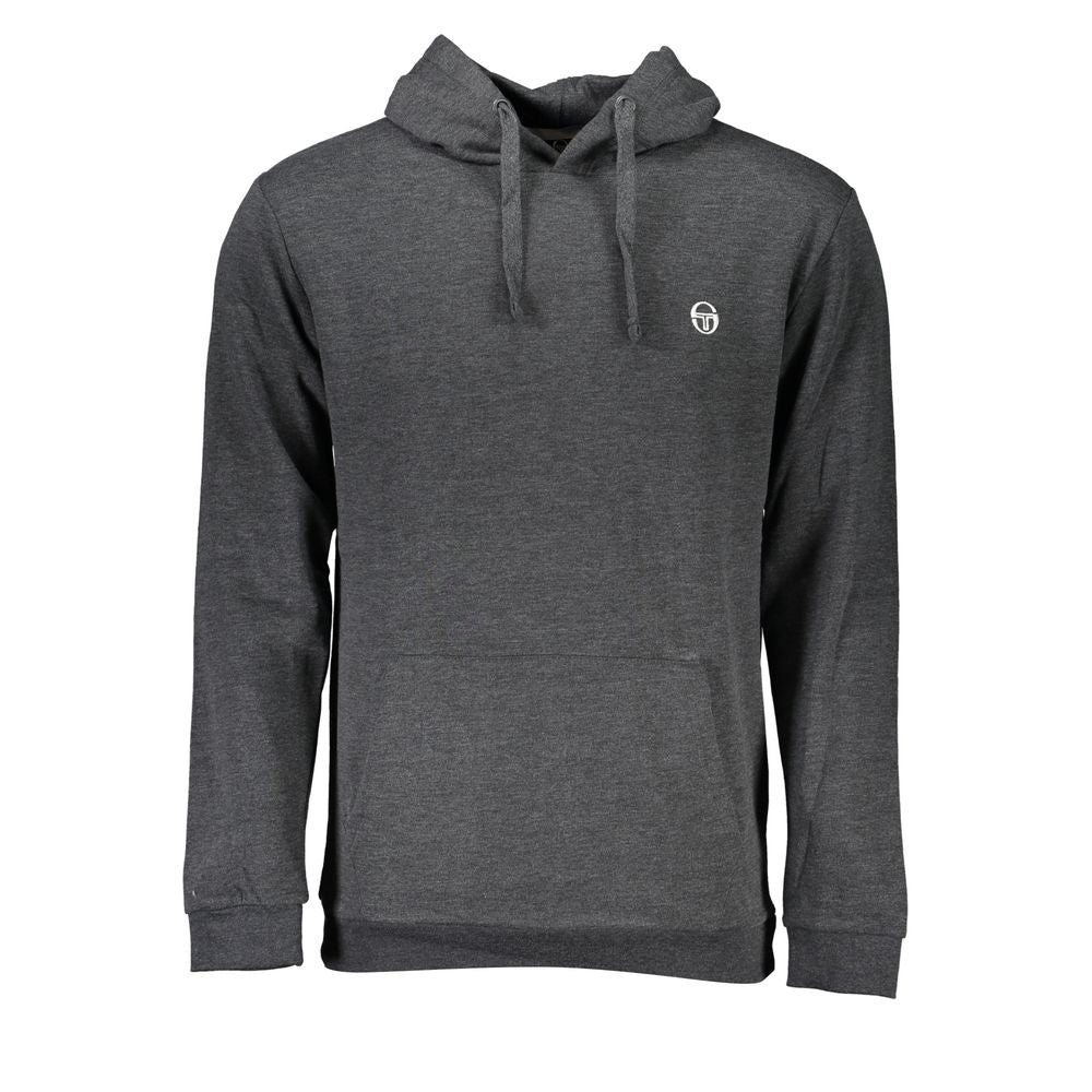 Sergio Tacchini Braunes Baumwoll-Herren-Sweatshirt