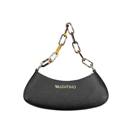 Mario Valentino Schwarze Polyethylen-Handtasche
