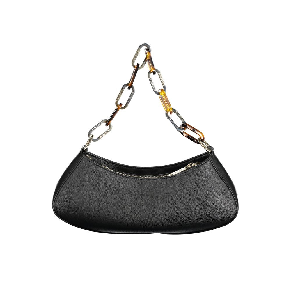 Mario Valentino Schwarze Polyethylen-Handtasche