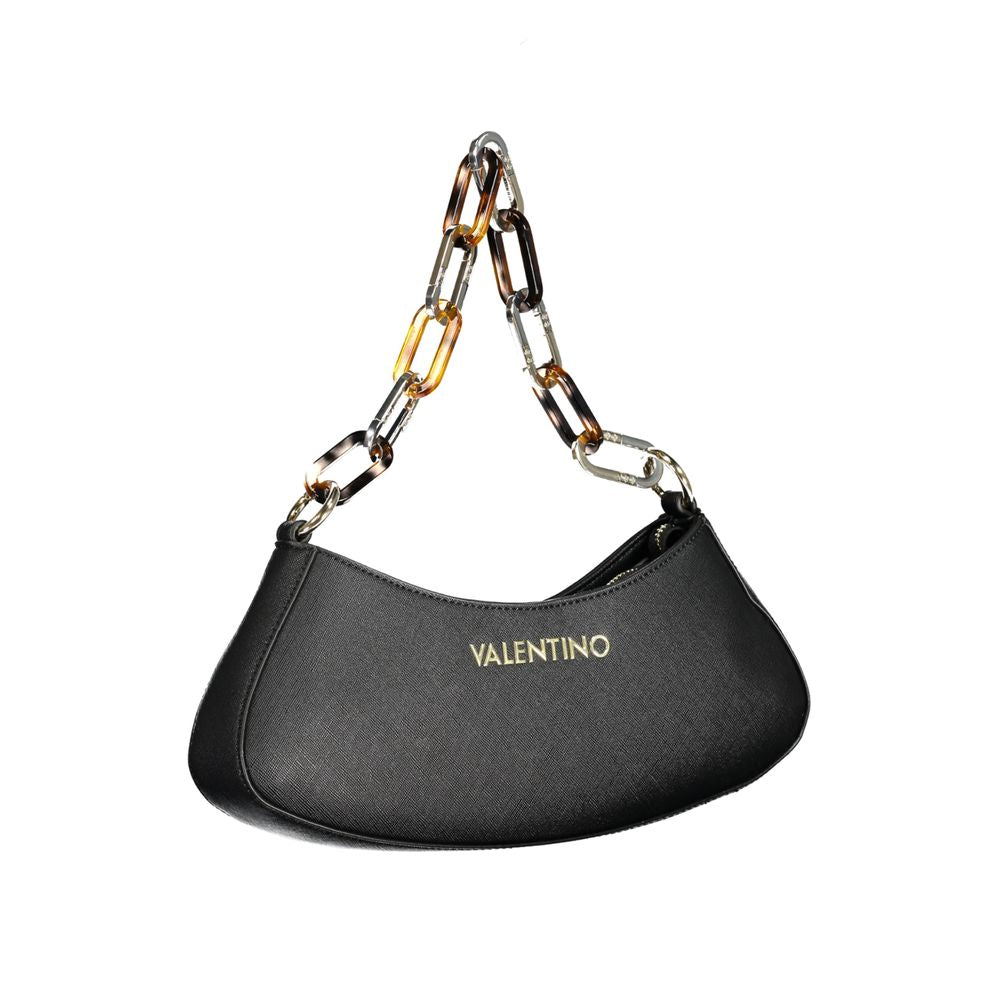 Mario Valentino Schwarze Polyethylen-Handtasche