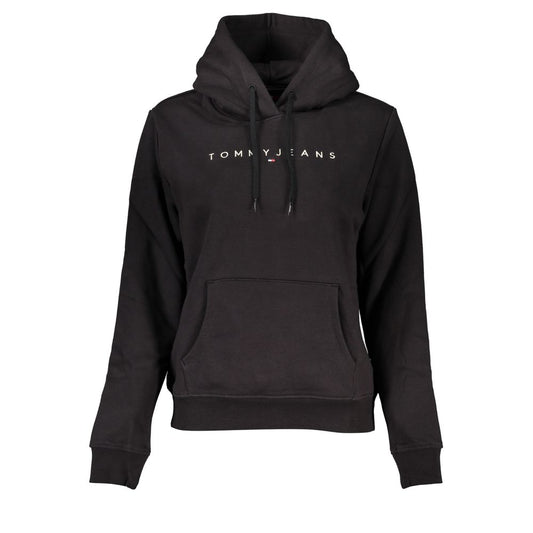 Tommy Hilfiger – Schwarzer Baumwollpullover für Damen