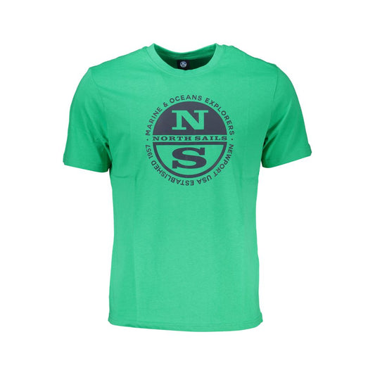 Grünes Baumwoll-T-Shirt von North Sails
