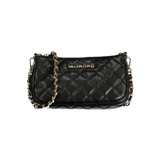 Mario Valentino Schwarze Polyethylen-Handtasche