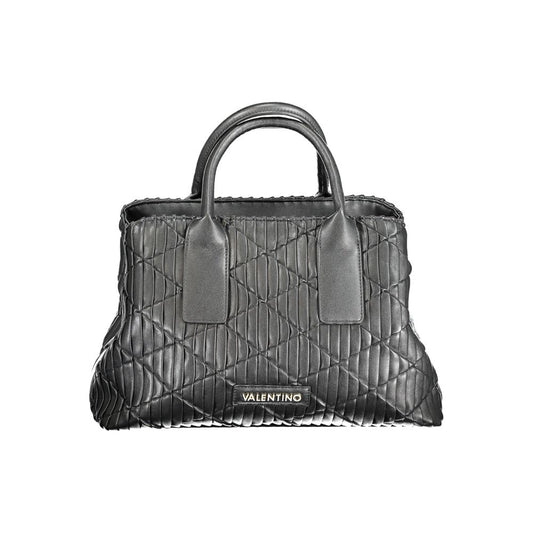 Mario Valentino Schwarze Polyethylen-Handtasche