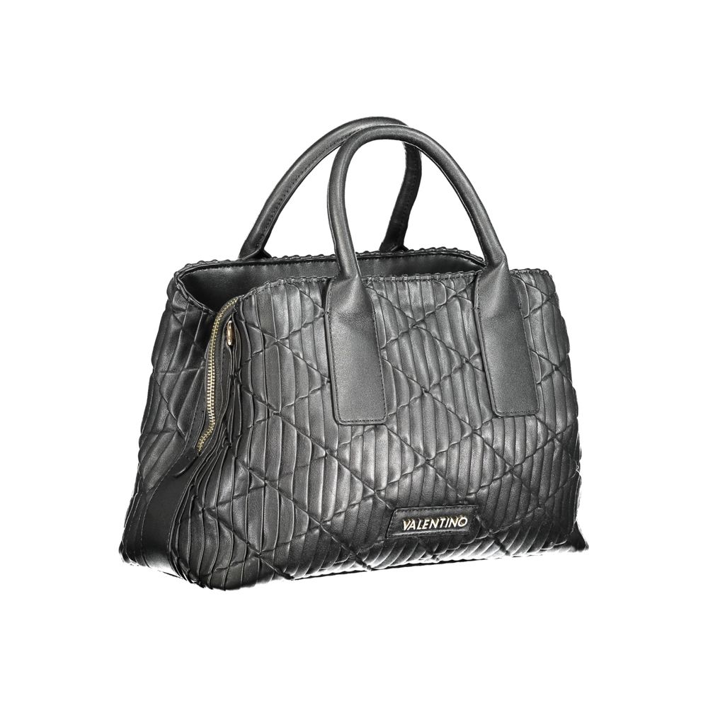 Mario Valentino Schwarze Polyethylen-Handtasche