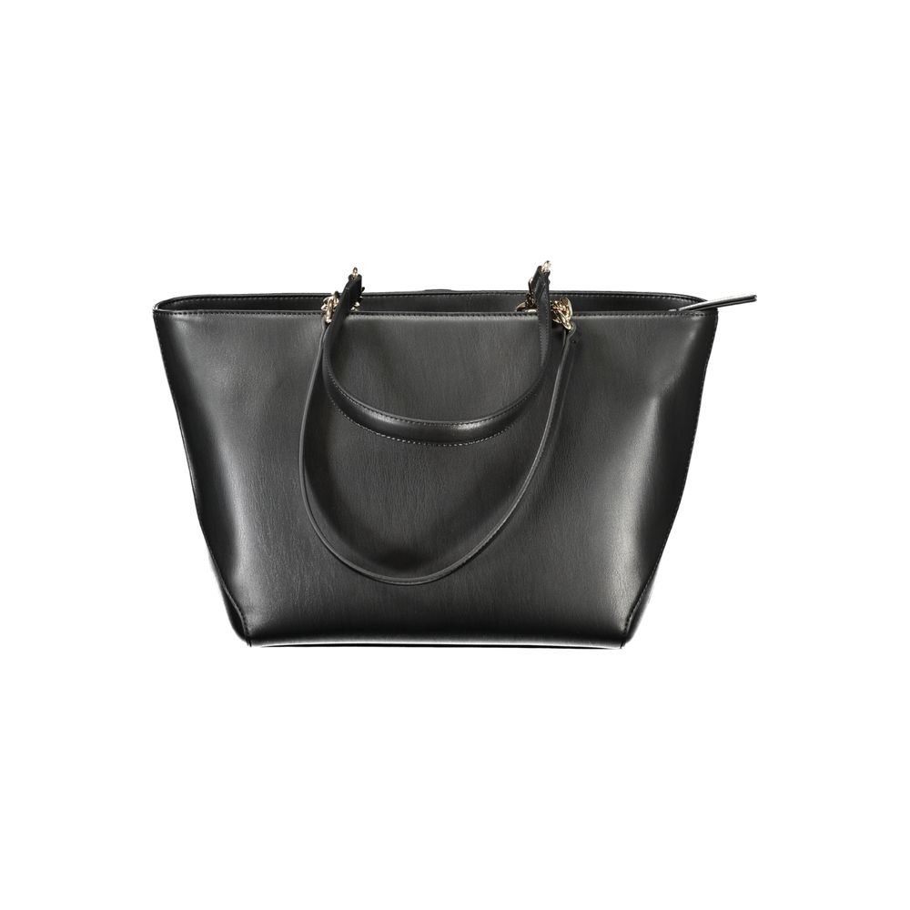Tommy Hilfiger – Schwarze Polyethylen-Handtasche für Damen