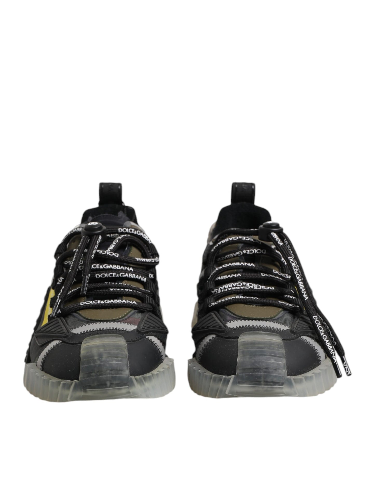 Dolce &amp; Gabbana – Mehrfarbige Low-Top-Sneakers „NS1“ mit Schnürung