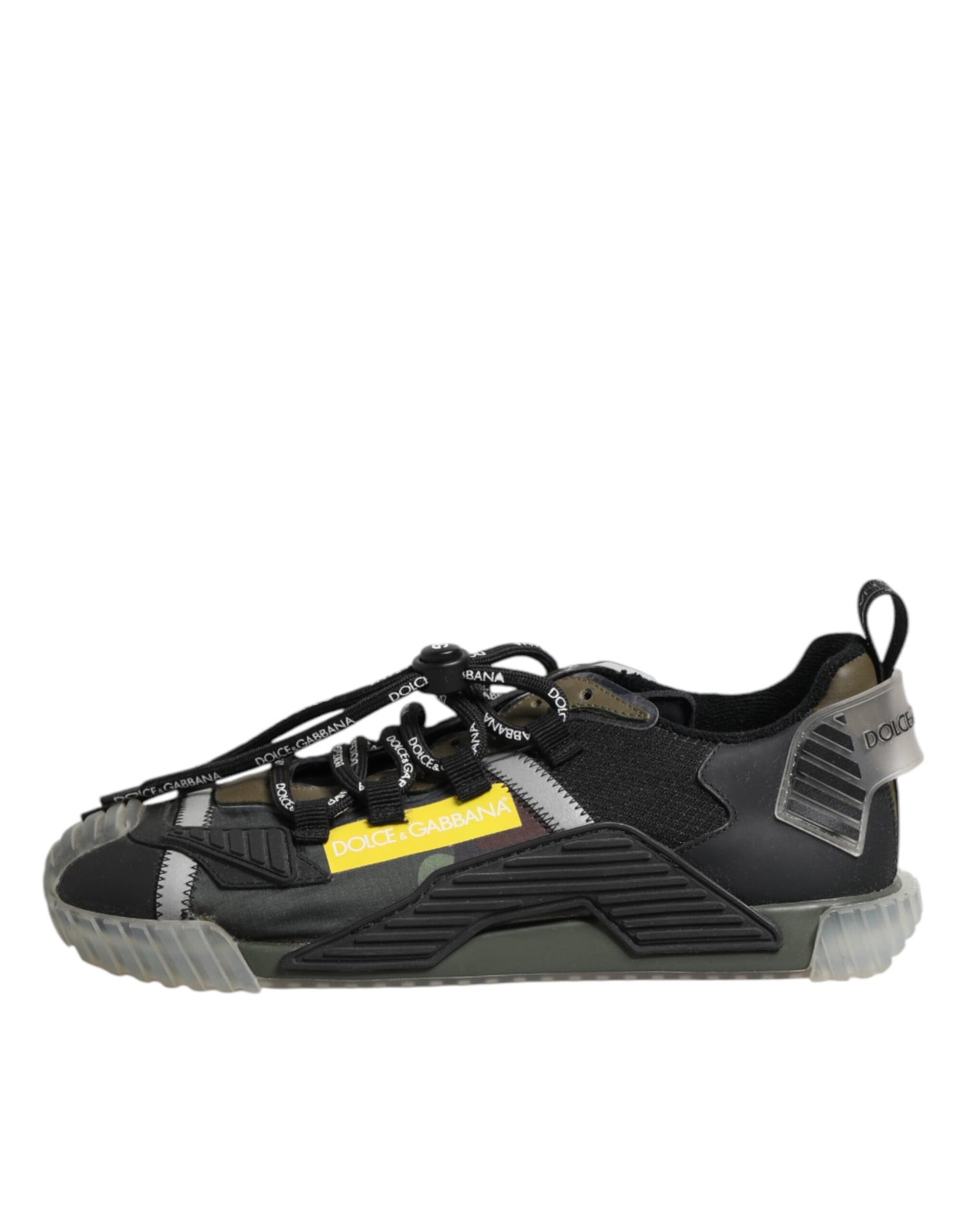 Dolce &amp; Gabbana – Mehrfarbige Low-Top-Sneakers „NS1“ mit Schnürung
