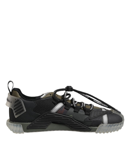 Dolce &amp; Gabbana – Mehrfarbige Low-Top-Sneakers „NS1“ mit Schnürung