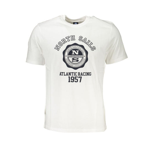 Weißes Baumwoll-T-Shirt von North Sails