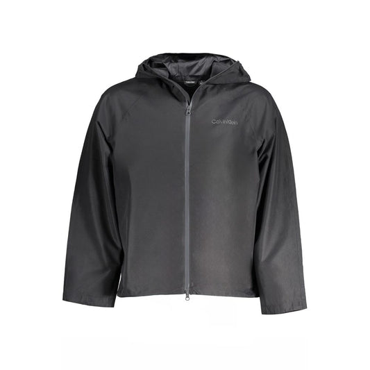 Calvin Klein Schwarze Polyesterjacke