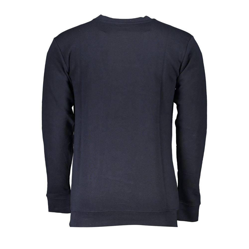Blauer Baumwollpullover der Cavalli Class