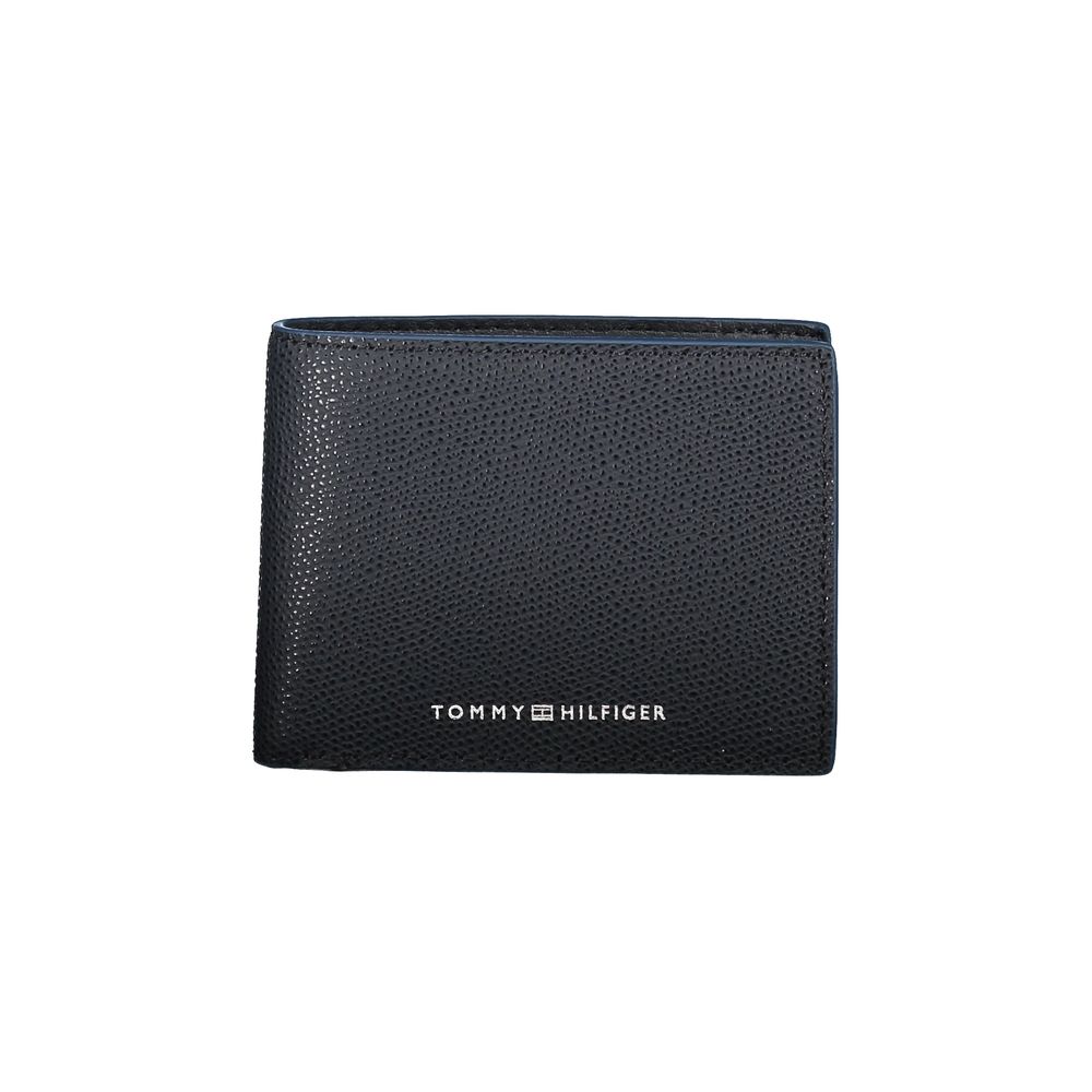Tommy Hilfiger – Elegante Lederbrieftasche mit zwei Fächern