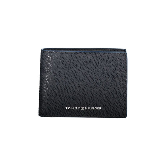 Tommy Hilfiger – Elegante Lederbrieftasche mit zwei Fächern