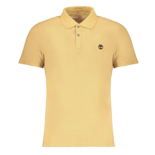 Beiges Poloshirt aus Baumwolle von Timberland