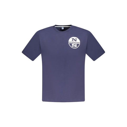 North Sails Herren-T-Shirt aus Baumwolle, Blau