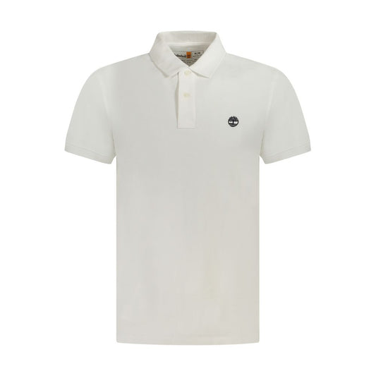 Timberland Poloshirt aus weißer Baumwolle für Herren