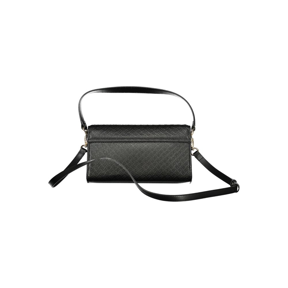 Tommy Hilfiger – Schwarze Polyethylen-Handtasche für Damen