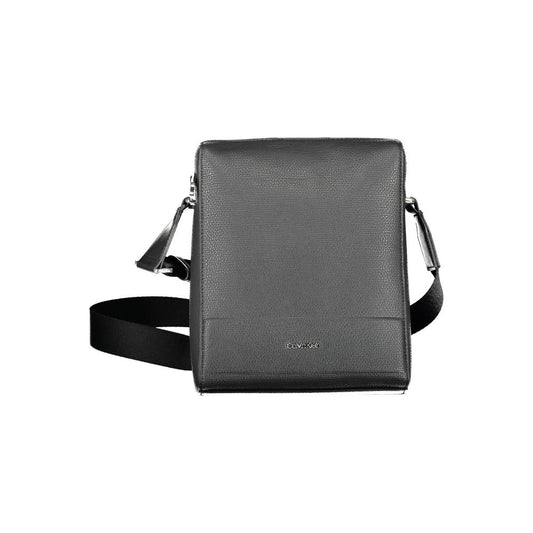 Calvin Klein Herren-Umhängetasche aus Polyester, Schwarz