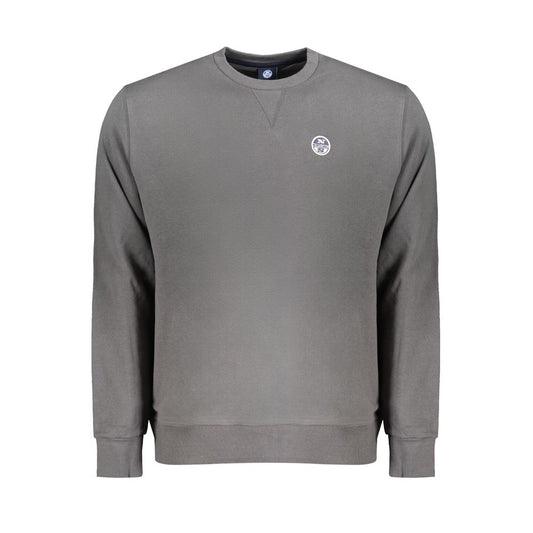 North Sails Brauner Baumwollpullover für Herren