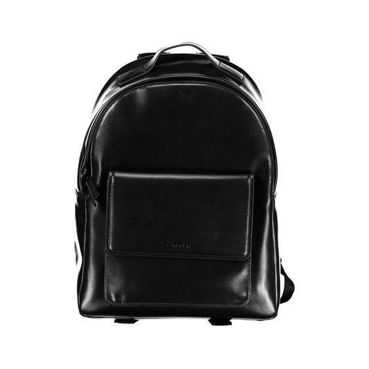 Calvin Klein – Eleganter schwarzer Urban-Rucksack mit Laptopfach