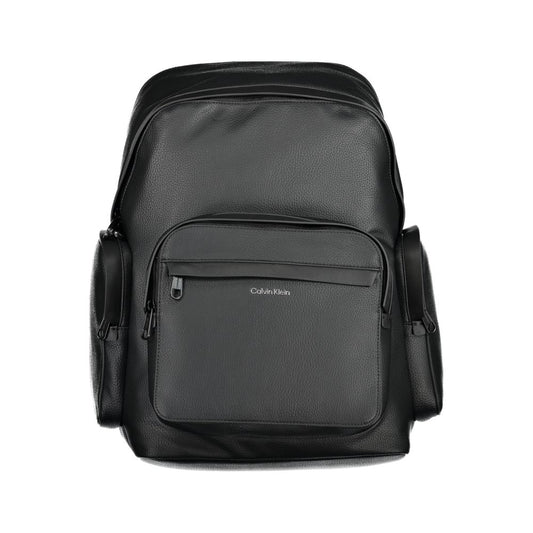 Calvin Klein – Schwarzer Polyester-Rucksack