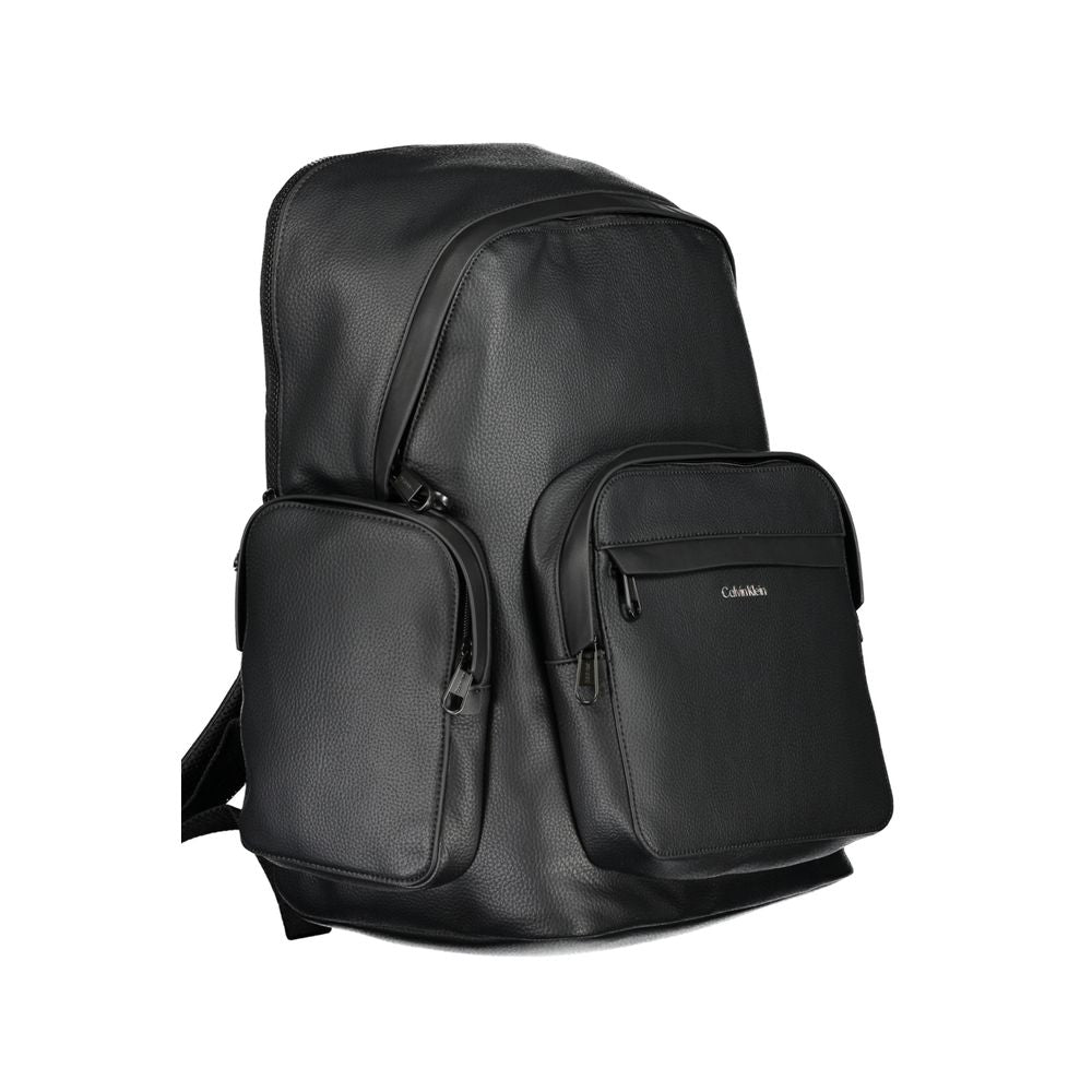 Calvin Klein – Schwarzer Polyester-Rucksack