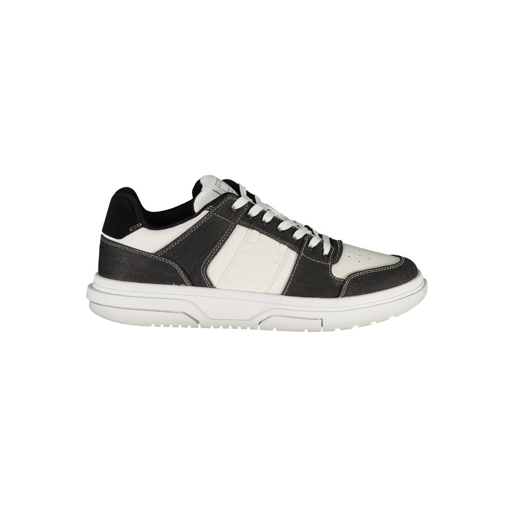 Tommy Hilfiger – Schwarze Polyester-Sneaker