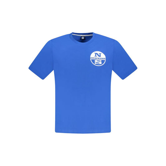 North Sails Herren-T-Shirt aus Baumwolle, Blau