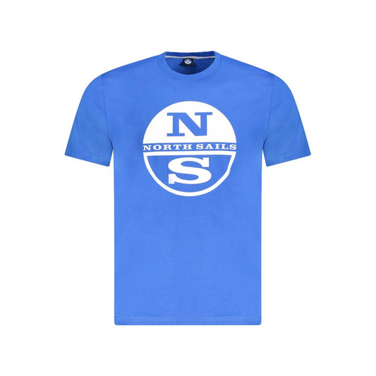 North Sails Herren-T-Shirt aus Baumwolle, Blau